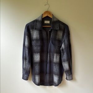 Z Supply Easton Plaid Shacket XS